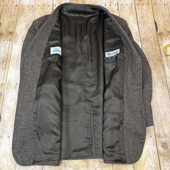 Beretta Shooting Jacket Tweed Hunting Jacket Blazer Sport Coat Wool Speckled XL - Picture 4 of 9